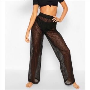 Check Mesh Beach Pant NEW